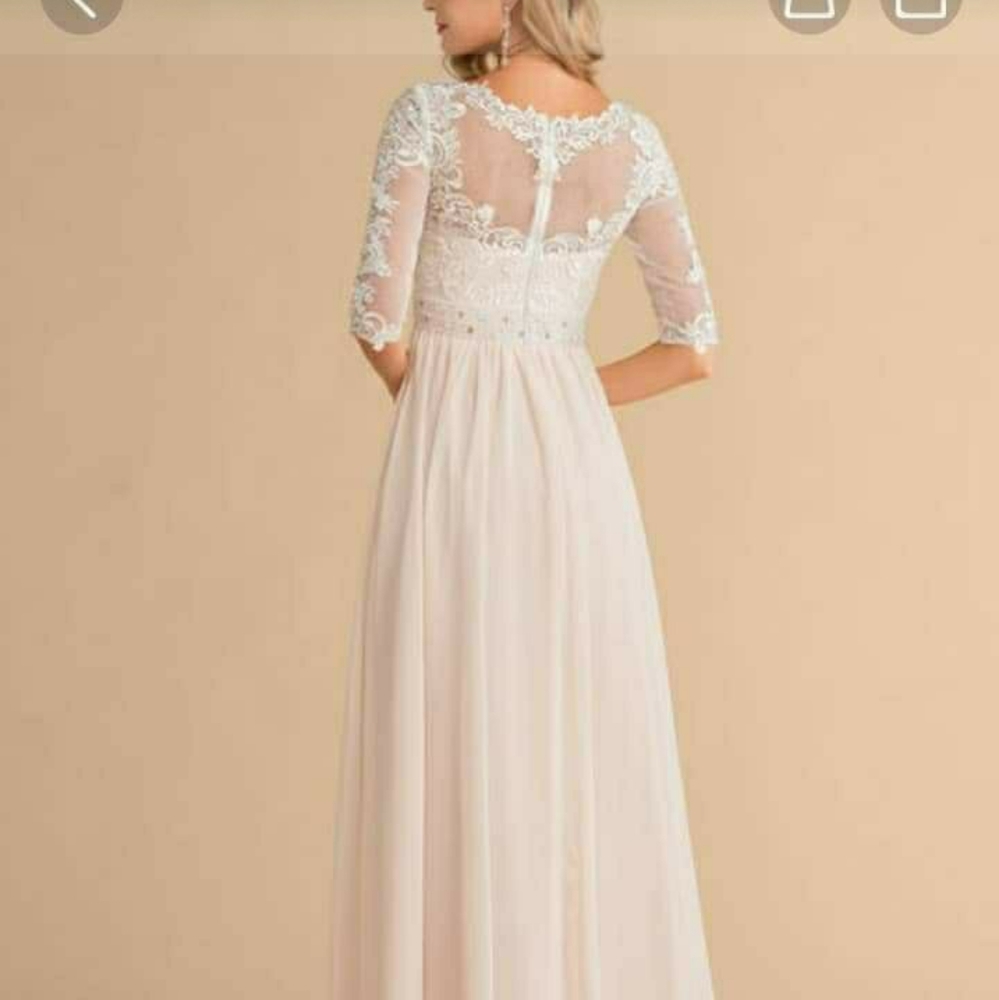 Wedding/Prom Dress/ Half Sleeve